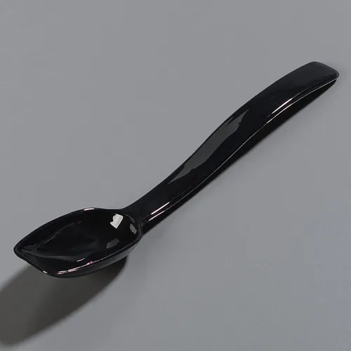 Vista 6 de Carlisle FoodService Products Cuchara sólida de plástico, 9 pulgadas, color negro (paquete de 2)