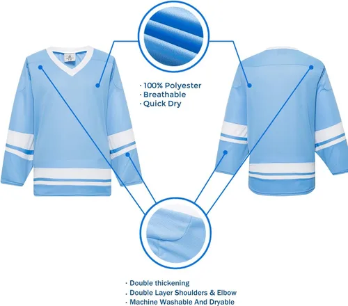Vista 18 de EALER H400 Series Blank Ice Hockey Practice Jersey League Jersey Team Jersey