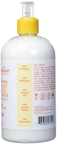 Vista 4 de SHEA MOISTURE Acondicionador de natillas de coco Bomba de 13 onzas (13.0 fl oz)