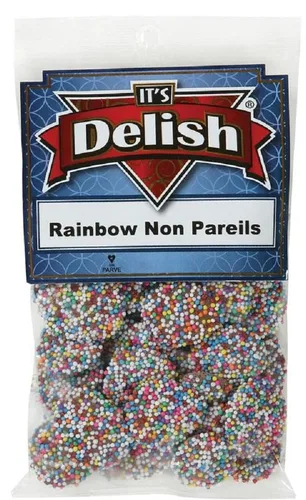 Vista 4 de Its Delish - Nonpareils de chocolate arcoíris de 16 onzas
