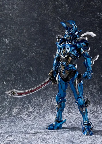 Vista 2 de Bandai Tamashii Nations Thunder Knight Baron "Garo Makaisenki" Makai Kado Figura de acción