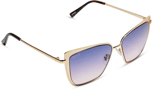 Vista 4 de DIFF Grace - Gafas de sol ligeras de gran tamaño para mujer, protección UV400