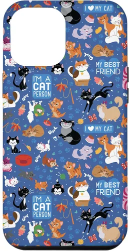 Vista 26 de Disney Carcasa para iPhone 17, diseño de gatos I Love My Cat