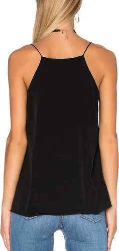 Vista 3 de May&Maya - Camiseta sin mangas con cordones delanteros y apliques para mujer