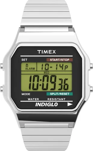 Vista 10 de Timex Reloj digital clásico de 34 mm, para hombre