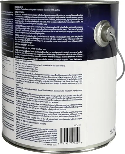 Vista 3 de TotalBoat Underdog - Pintura marina antiincrustante para fondo de barcos de fibra de vidrio, madera y acero (negro, galón)
