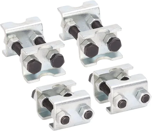 Vista 6 de Acouto Compresor de resorte helicoidal ajustable 4 unids Mini compresor de resorte de bobina 2 vías ajustable espaciador de resorte de acero al