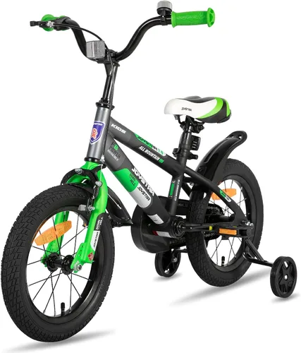 Vista 7 de JOYSTAR New Berry - Bicicleta infantil para niños y niñas de 3 a 12 años, bicicletas para niños de 12, 14, 16 pulgadas, con ruedas de entrenamiento