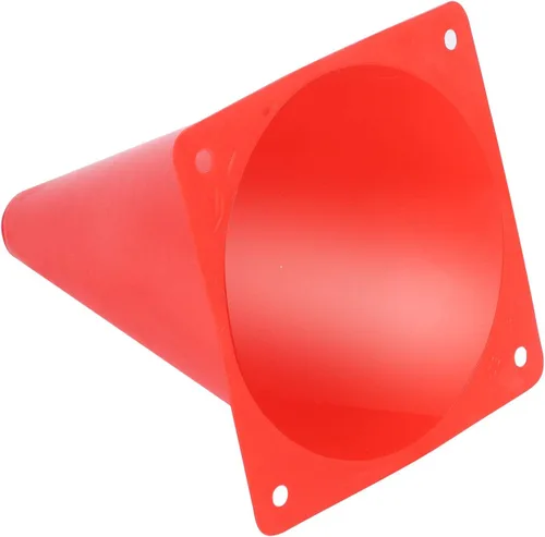 Vista 3 de KINJOEK Paquete de 30 conos de entrenamiento deportivo de 9 pulgadas, conos de tráfico con bordes redondeados para seguridad, fútbol, fútbol