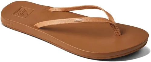 Vista 2 de REEF Cushion Slim - Sandalias para mujer, superligeras, plantilla acolchada ultra suave, Marrón