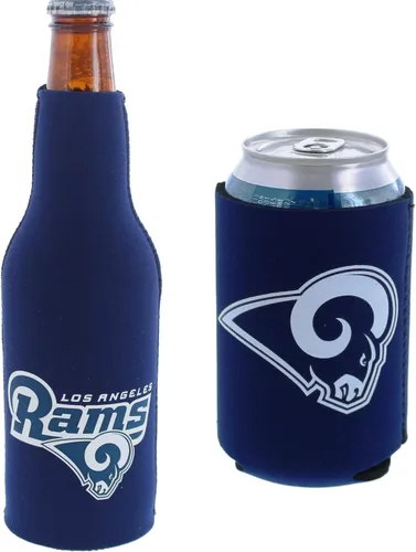 Vista 43 de Soporte aislante para latas y botellas de fútbol americano enfriador de bebidas Huggie (Nueva Orleans (Saints) - Negro) Nueva Orleans (Santos)