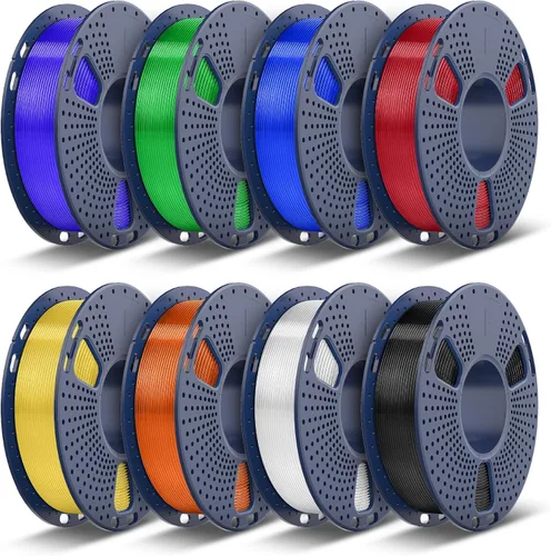 Vista 44 de TECBEARS Paquete de filamentos PLA, paquete de 4.4 lbs, J2501, 0.55 lbs