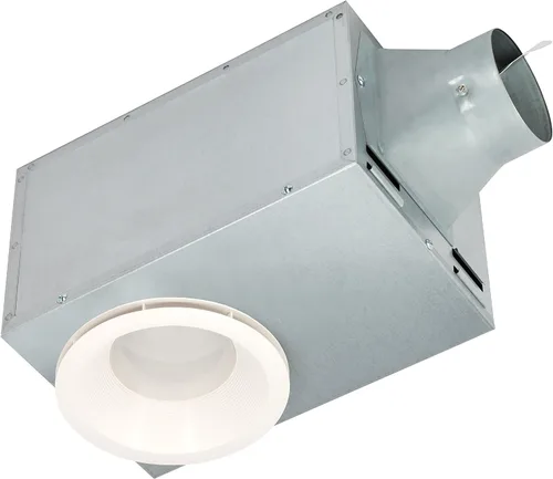 Vista 3 de breez Delta BreezRecessed REC80LED - Ventilador de baño de escape de 80 CFM con luz LED