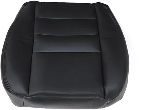 Vista 6 de GXARTS Funda de Asiento de Cuero de Repuesto Inferior del Lado del Conductor Delantero Negro Compatible con Ford F250 F350 F450 F550 2003 2004 2005