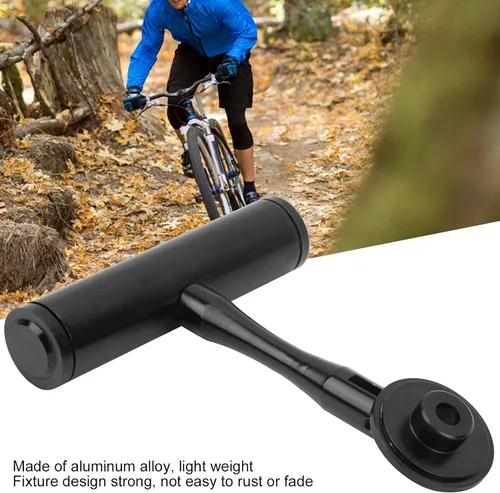 Vista 2 de Extensor de manillar de bicicleta, extensión de soporte de aleación de aluminio para bicicleta, extensión de espacio de bicicleta, soporte
