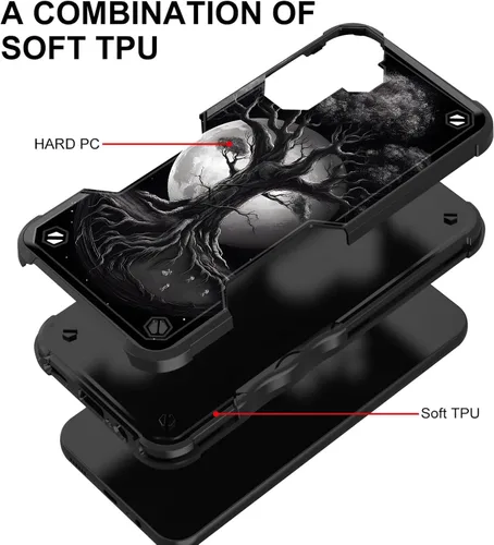 Vista 178 de Funda para Galaxy A14 5G, [Doble Capa][Protección contra Caídas de Grado Militar de 10 Pies] [Antideslizante] Funda Resistente a Prueba de Golpes
