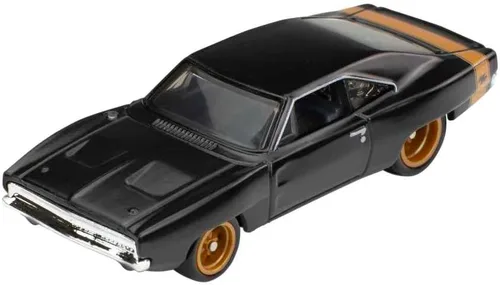 Vista 2 de Hot Wheels Colección de entretenimiento retro de vehículos a escala 1:64 de películas Blockbuster, TV y videojuegos, réplicas icónicas para jugar