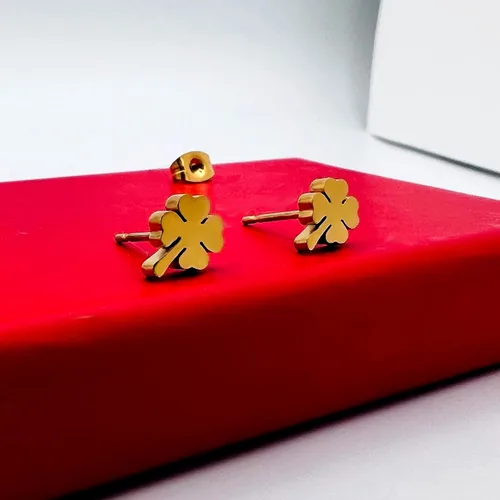 Vista 3 de Mall of Style Joyería irlandesa para mujer, collares de trébol de cuatro hojas, aretes de trébol de tres hojas, joyería del día de San Patricio