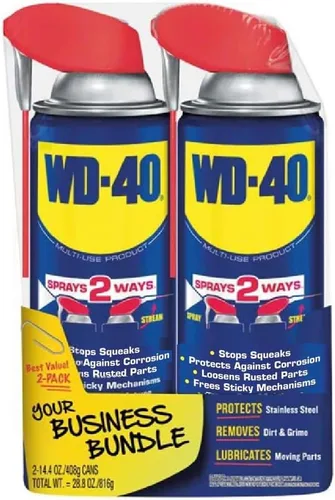 Vista 8 de WD-40 Fórmula original, producto multiuso, popote flexible EZ-Reach, 14.4 onzas [paquete doble]
