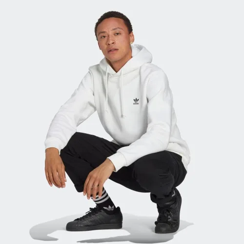 Vista 4 de adidas Originals Sudadera con capucha Trefoil Essentials para hombre