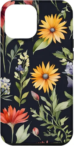 Vista 26 de iPhone 16 Bouquet Acuarela Flores Acuarela Floral Botánico Case