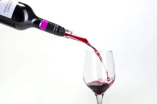 Vista 2 de Cork Pops Nicholas VinOair - Aireador de vino, negro, 6 pulgadas