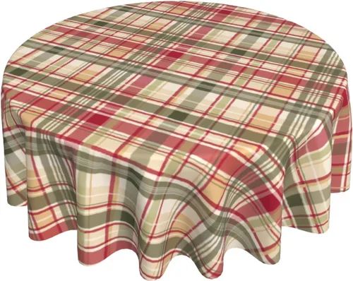 Vista 45 de Giwawa Mantel de Mesa Redondo con Bandera de EE. UU., Mantel Americano con Estrellas, Mariposas, Círculo, 152 cm. Mantel del 4 de julio, Día