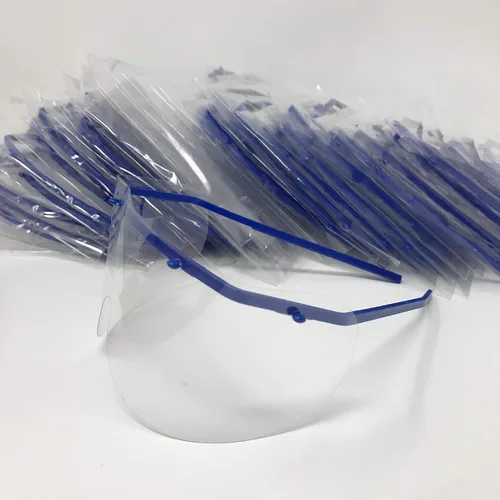 Vista 2 de Gafas desechables de seguridad - protección ocular de plástico protección ocular ect