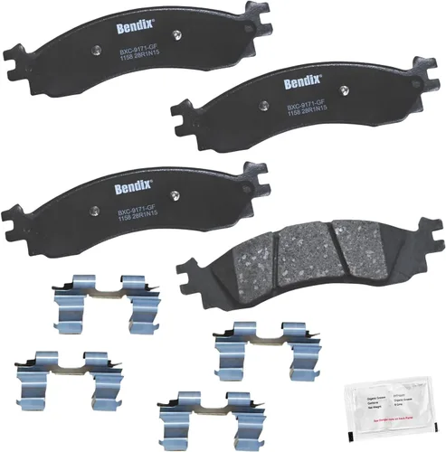 Vista 212 de Bendix - Pastillas de freno Priority1 CFM149 para Blue Bird TC1000, Chevrolet C30, Pickup, C35, C3500HD, G30, Van, K30, P30, R30, R3500, V30, V3500