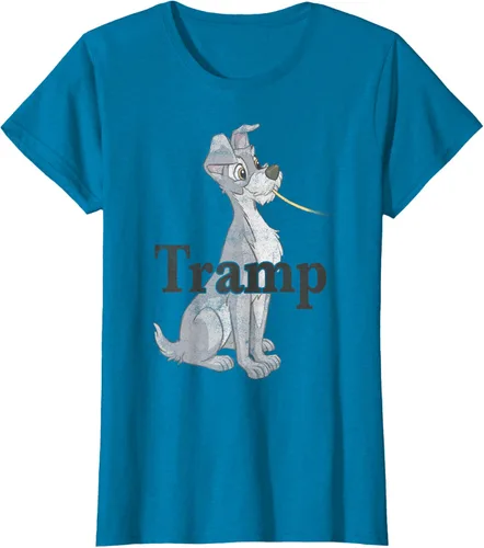Vista 26 de Disney Lady and The Tramp Spaghetti Tramp - Camiseta para parejas