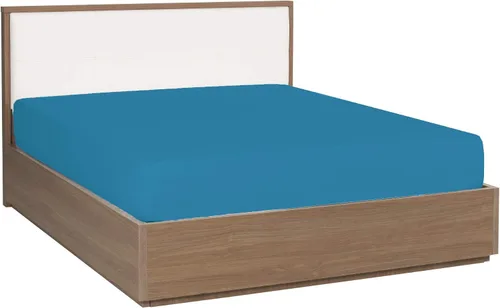 Vista 18 de 100 % algodón natural de 400 hilos, 1 pieza con bolsillo profundo de 21 pulgadas y 2 fundas de almohada, juego de sábanas de 3 piezas