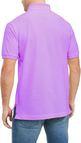 Vista 87 de Tommy Hilfiger Polo de piqué de algodón de manga corta para hombre en ajuste regular