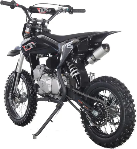 Vista 4 de X-PRO Storm - Bicicleta de cross de gasolina de 125 cc, transmisión automática, absorción de impactos delanteros invertidos, neumáticos de 14