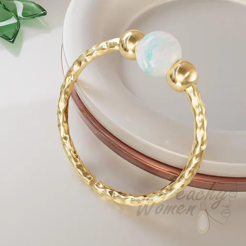 Vista 4 de Anillos de nariz - Plata y oro - Opal CutWire