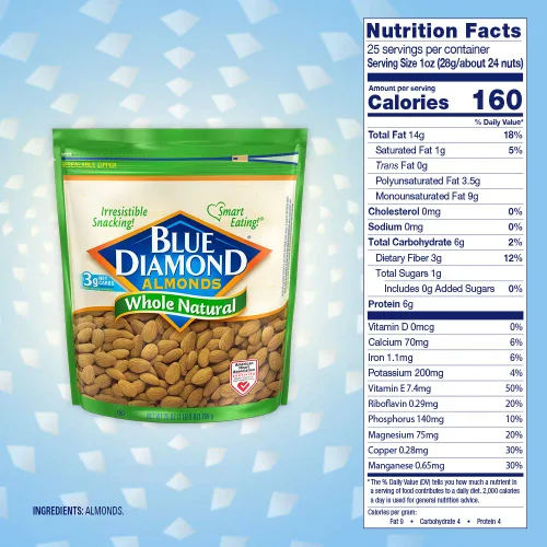 Vista 26 de Blue Diamond Almonds, Almendras espolvoreadas de cacao asadas al horno, 14 onzas