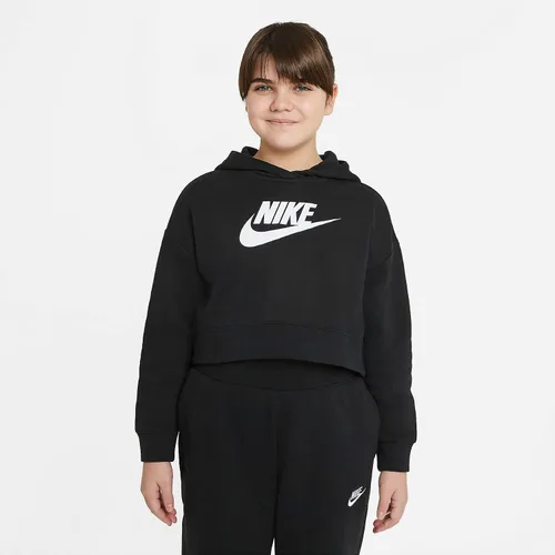 Vista 3 de Nike Sudadera con capucha para niña Sportswear Club Fleece Crop (niños pequeñosniños grandes)