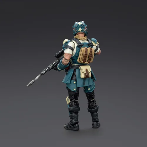 Vista 7 de Figura de acción JoyToy 1/25 Dark Source UNSC Sniper Foster Colección Modelo Regalos de Cumpleaños Jt01994