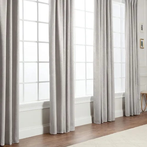 Vista 20 de Chanasya - Paneles de cortina con textura en relieve para sala de estar, dormitorio, ventana, patio, oficina, sala de estar. Cortinas para oscurecer