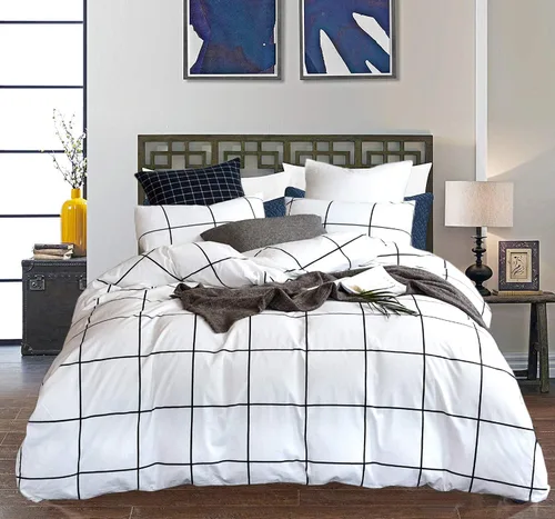 Vista 26 de CLOTHKNOW Juego de funda de edredón de terciopelo negro - Ropa de cama mullida, 3 piezas, tamaño individual, todo en color negro, juegos de funda