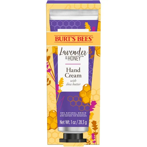 Vista 7 de Burt's Bees Crema de manos de lavanda y miel con manteca de karité, 1 onza (el paquete puede variar)