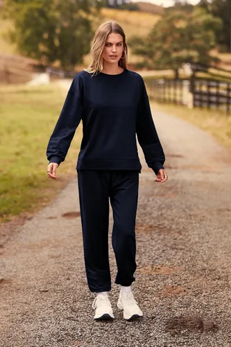 Vista 79 de Prettygarden - Conjunto de pijama de dos piezas para mujer, diseño de teñido anudado, sudadera informal de manga larga con pantalones largos, ropa