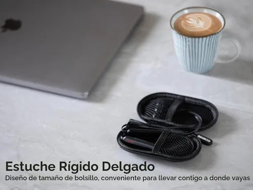 Vista 5 de Ginsco Estuche Mini-Portátil para Auriculares Beats Flex Inalámbricos con Micrófono Integrado, para Auriculares Apple EarPods con Cable/Auriculares
