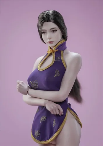 Vista 2 de Esculpe de cabeza femenina a escala 1/6, figura de acción de anime de belleza para niña, cabeza tallada para soldado femenino de 12 pulgadas, PH TBL