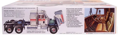 Vista 3 de AMT Chevrolet Bison Tractor convencional 1:25 Kit