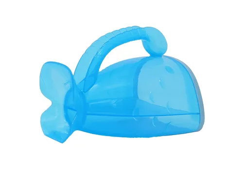 Vista 5 de Copa de enjuague de champú para peces para niños Cubo de baño para bebés Cubo de enjuague para bebés sin desgarros Tres opciones