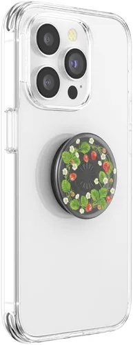 Vista 2 de PopSockets Agarre adhesivo para teléfono, soporte, soporte para teléfono, fruta - recolección de bayas