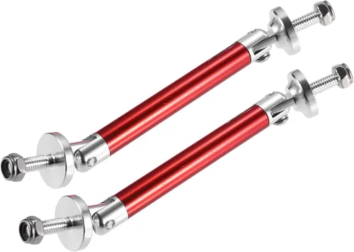 Vista 8 de ACROPIX Universal 3"-4" aleación de aluminio ajustable 2.953 in parachoques delantero difusor de labio barra de acoplamiento barras divisoras barras