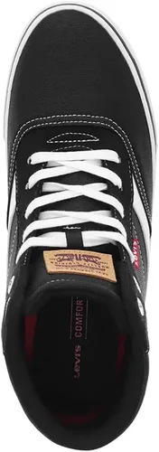 Vista 2 de Levi's Mens Lance Mid CT CVS UL Canvas and Vegan Suede Casual Lace Up Sneaker Shoe
