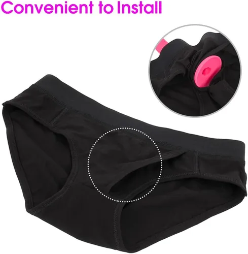 Vista 2 de ORGART Ropa interior con correa sin tirantes para mujeres, parejas, arnés con correa en las bragas