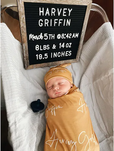 Vista 14 de Manta personalizada con nombre para bebés recién nacidos, mantas de bebé personalizadas para niños con nombre, mantas de bebé recién nacido, mantas